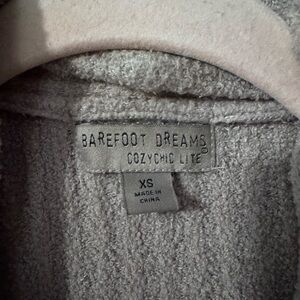 Barefoot Dreams CozyChic Lite Cardigan in Taupe